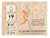 1952 Helsinki Ticket