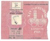 1948 London Ticket